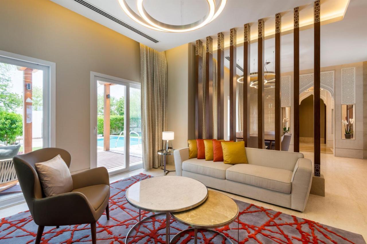 Al Messila, A Luxury Collection Resort & Spa, Doha Exterior foto A living room at the hotel