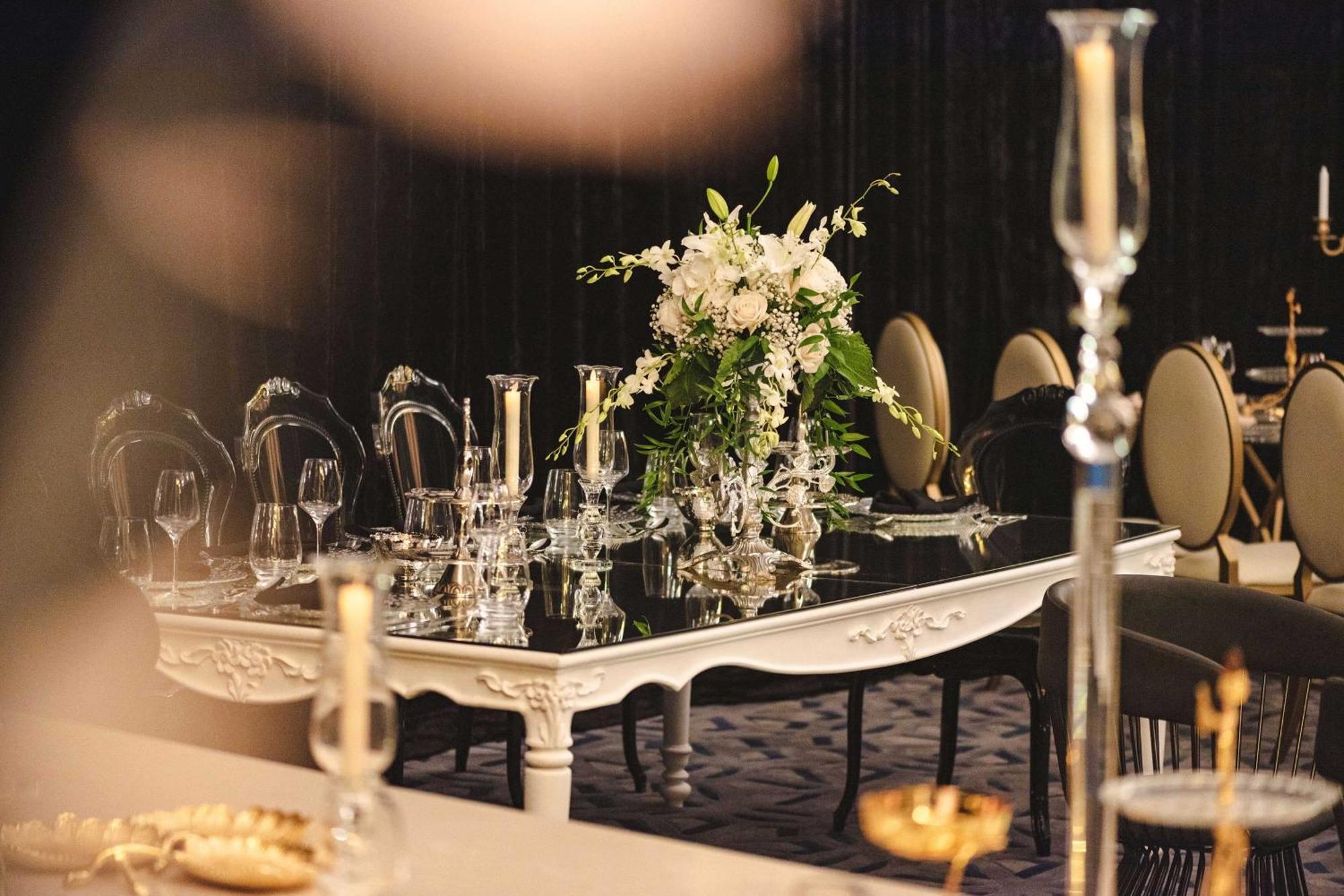 Al Messila, A Luxury Collection Resort & Spa, Doha Exterior foto The interior of the ballroom at the 2011 ceremony